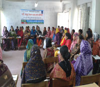 অঞ্চল ভিত্তিক ‘নারী নেতৃত্ব বিকাশ শীর্ষক ফাউন্ডেশন র্কোস’প্রশিক্ষণের চিত্র:জানুয়ারী-জুন ২০১৫