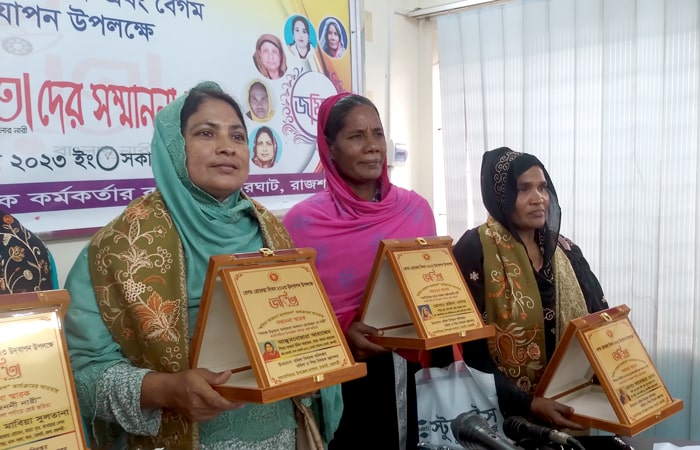 ‘জয়িতা’পুরস্কারে ভূষিত হলেন ১১ জন নারীনেত্রী